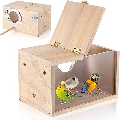 Kinklai 2 pièces nichoir pour perroquets transparent pour calopsittes et oiseaux perroquets, boîte d'élevage d'oiseaux en bois avec boîte d'accouplement en bois pour inséparables et accessoires pour perroquets (couleur bois). Diaytar Côte d'Ivoire, la boutique en ligne généraliste leader en Côte d'Ivoire, propose plus de 300 000 références pour répondre à tous les besoins de ses clients. Avec une gamme variée de produits, Diaytar Côte d'Ivoire est devenue la destination privilégiée des ivoiriens pour faire leurs achats en ligne. La boutique offre une expérience d'achat simplifiée et sécurisée.