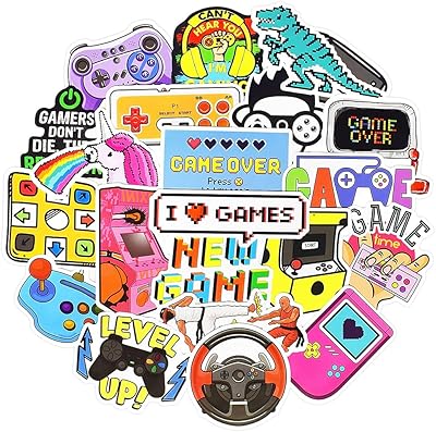 Autocollants de jeu pour ordinateur portable classiques qtl pour enfants et adultes autocollants de jeu vidéo pour bouteilles d'eau, autocollants de jeu en vinyle imperméables, paquet de 50. DIAYTAR COTE D'IVOIRE est une boutique en ligne généraliste qui offre plus de 300000 références de produits, faisant d'elle la destination idéale pour les consommateurs ivoiriens. Avec une grande variété de catégories, les clients peuvent trouver facilement ce qu'ils cherchent. DIAYTAR COTE D'IVOIRE se positionne comme leader du marché en ligne en Cote d'Ivoire.