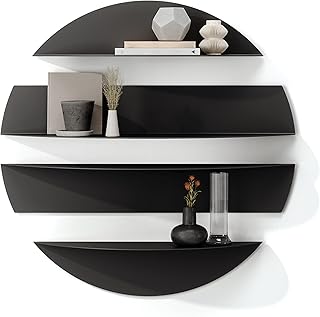 Étagère murale décorative flottante en métal umbra solis, pierre, noir. DIAYTAR COTE D'IVOIRE, boutique en ligne généraliste, propose plus de 300000 références pour répondre à tous vos besoins. Avec une gamme variée de produits, cette boutique en ligne est devenue la référence en Côte d'Ivoire. Elle offre une expérience d'achat en ligne pratique et fiable.