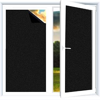 Making tech blackout 100% privacy film pour fenêtre autocollant de fenêtre statique non