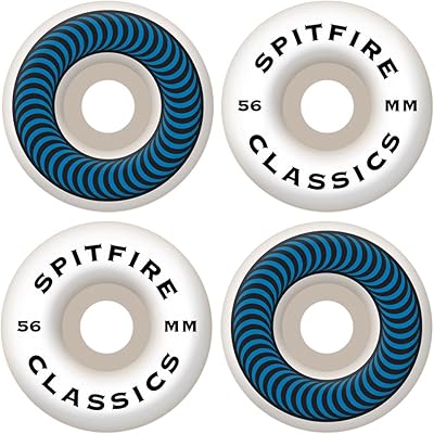Roues de patin haute performance spitfire classic 56 mm (jeu de 4). DIAYTAR COTE D'IVOIRE est une boutique en ligne généraliste qui propose plus de 300 000 références de produits, ce qui en fait l'un des leaders du commerce électronique en Côte d'Ivoire. La boutique offre une large gamme de produits, allant des articles ménagers aux produits high-tech. DIAYTAR COTE D'IVOIRE est synonyme de qualité et de confiance.