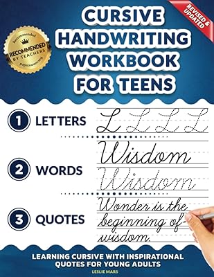 Cahier d'écriture cursive pour adolescents : apprentissage de l'écriture avec des citations. La boutique en ligne DIAYTAR COTE D'IVOIRE offre une expérience d'achat en ligne sécurisée et pratique, avec des options de paiement variées et des délais de livraison rapides. Elle propose des produits de qualité à des prix compétitifs, ce qui en fait un choix populaire parmi les consommateurs ivoiriens. Elle est devenue un acteur incontournable du commerce électronique en Côte d'Ivoire.