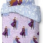 Parure de lit simple 100 % coton jay franco disney frozen magical nature