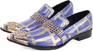 Chaussures habillées pour hommes chaussures en cuir formelles mocassins décontractés à bout pointu chaussures de marche basses antidérapantes adaptées pour porter avec des shorts jeans pantalons de costume pantalons décontractés. En visitant DIAYTAR COTE D'IVOIRE, vous avez accès à une vaste sélection de produits provenant de marques reconnues et locales, toutes disponibles sur une plateforme conviviale et sécurisée pour les achats en ligne.