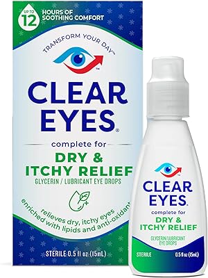 Gouttes oculaires claires | gouttes oculaires avec une formule améliorée pour soulager