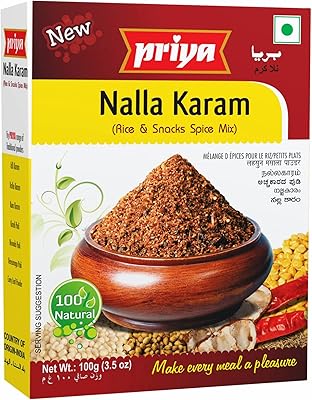 Nourriture nala karam de priya, 100 grammes