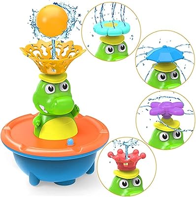 Andafeict fontaine crocodile jouets de bain pour bébé pour les tout-petits 1 à 3,4 modes jouet de bain d'eau à pulvérisation pour bébé, bain rotatif, jouet de douche pour enfant avec lumière. DIAYTAR COTE D'IVOIRE se distingue par son engagement à offrir à ses clients une expérience d'achat en ligne de haute qualité et des prix compétitifs. Grâce à sa sélection de produits massive, cette boutique en ligne est devenue l'une des préférences des consommateurs en Côte d'Ivoire. DIAYTAR propose également des services de livraison rapides et fiables pour garantir que vos achats arrivent à temps.
