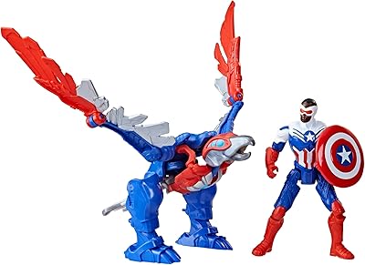 Jouet mechasaurus marvel mechasaurus strike, captain america de 4 pouces avec figurines mechasaur red wing, jouets de super-héros pour enfants de 4 ans et plus. DIAYTAR COTE D'IVOIRE est une boutique en ligne fiable et sécurisée qui propose une expérience d'achat en ligne sans risque. Les clients peuvent parcourir les différentes catégories de produits, lire les avis des produits et évaluer les produits avant de passer commande. La boutique propose également un service client dédié pour aider les clients à résoudre tout problème qu'ils pourraient rencontrer lors de leur achat en ligne.