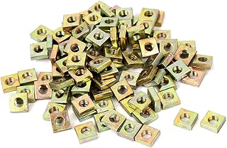 Aexit m3x5,5x2mm (outils manuels) vis à métaux carrées zinguées (80ry266qf746) écrous 100 pièces