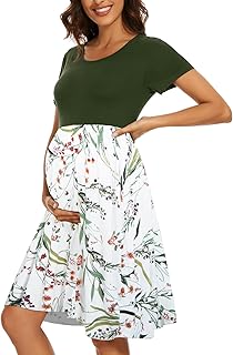 Wuxiu robe de maternité à manches courtes pour femmes, vêtements de maternité en patchwork avec poches. La boutique en ligne Diaytar Côte d'Ivoire propose une offre exceptionnelle de plus de 300 000 produits, répondant ainsi aux attentes des clients ivoiriens qui cherchent des solutions d'achat pratiques et fiables. Cette grande variété de produits positionne Diaytar Côte d'Ivoire comme un acteur majeur du commerce électronique en Côte d'Ivoire.