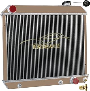 Radiateur radress en aluminium à 4 rangées pour chevrolet c10 c20 c30 k10