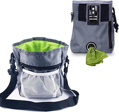 Sac de dressage pour chien paw paw you avec bandoulière pour friandises, jouets