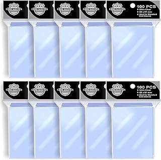 Étui pour cartes à collectionner penny 1000 ps pour jeux de société, taille standard 61 x 99 mm, contient parfaitement les cartes de baseball, de football, de magie et yugioh. DIAYTAR COTE D'IVOIRE est une boutique en ligne généraliste proposant plus de 300000 références de produits divers, faisant d'elle le leader du e-commerce en Cote d'Ivoire. Avec une large gamme de produits, elle répond aux besoins de tous les consommateurs ivoiriens. Elle est réputée pour ses prix compétitifs et sa livraison rapide.