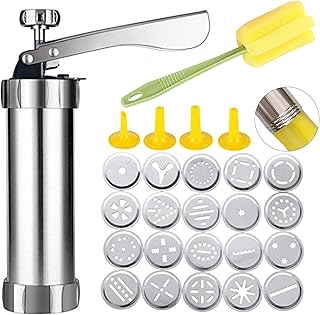 Ensemble de pistolets à biscuits spritz, kit de presse à biscuits en acier