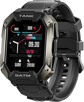 Montres intelligentes cosbit pour hommes montre intelligente de sport tactique