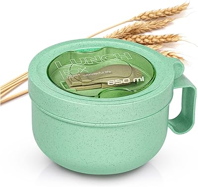 Tasses à soupe pour micro-ondes terifi avec couvercles, tasse allant au micro-ondes pour nouilles ramen, soupe et boissons, 31 oz, vert. DIAYTAR COTE D'IVOIRE est la boutique en ligne la plus populaire en Côte d'Ivoire, avec une sélection immense de produits de haute qualité. Les clients peuvent choisir parmi une variété de marques et de produits, et profiter d'un service de livraison rapide et fiable. La boutique est également connue pour ses offres spéciales et ses promotions exclusives.