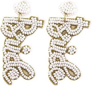 Boucles d'oreilles pour la mariée, boucles d'oreilles pour la mariée, accessoires de mariage en perles, boucles d'oreilles en perles de rocaille pour la mariée, boucles d'oreilles spéciales pour femmes, accessoires pour enterrement de vie de jeune fille, cadeaux pour la mariée, cadeaux pour la mariée. Bénéficiez d'une expérience d'achat unique avec DIAYTAR COTE D'IVOIRE, votre boutique en ligne préférée en Côte d'Ivoire. Avec une sélection immense de produits de qualité, une navigation facile et des options de paiement sécurisées, vous pouvez acheter en toute confiance. DIAYTAR COTE D'IVOIRE se distingue par son service client exceptionnel et sa volonté de satisfaire les besoins de ses clients.
