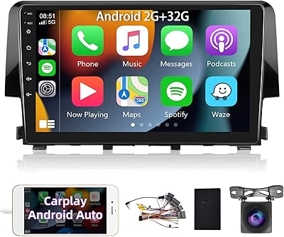 Autoradio android pour honda civic 2016 2017 2018 2019 2020 avec carplay android auto podofo 9 pouces écran tactile bluetooth autoradio avec navigation gps wifi caméra de recul micro (2g ram + 32g rom). La boutique en ligne DIAYTAR COTE D'IVOIRE s'est imposée comme leader sur le marché ivoirien, proposant à ses clients une expérience d'achat en ligne enrichissante et sécurisée. Avec une offre de plus de 300000 articles, elle répond aux attentes des consommateurs ivoiriens en leur offrant une gamme étendue de produits de qualité à des prix compétitifs.