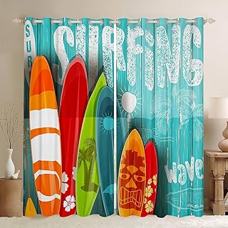 Été hawaii surf plante tropicale palmier fenêtre bleu fenêtre en bois rideaux occultants 84 w x 63 l. Boutique en ligne généraliste, Diaytar Côte d'Ivoire propose une large gamme de produits avec plus de 300 000 références. Elle est la référence pour les consommateurs ivoiriens et offre une expérience d'achat en ligne de qualité. Diaytar Côte d'Ivoire se distingue par sa variété de produits et son service client de haute qualité.