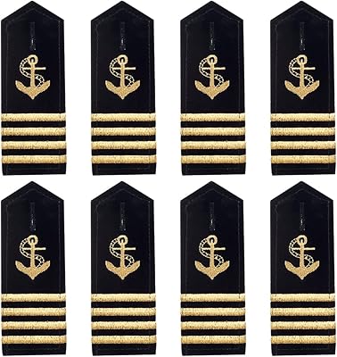 Webeedy 4 paires d'épaulettes capitaine uniforme professionnel épaule dos accessoires de costume marin rabats d'épaule avec ancre dorée pour la performance sur scène de fête de cosplay. La boutique en ligne DIAYTAR COTE D'IVOIRE est devenue l'incontournable pour les consommateurs ivoiriens, avec une offre incroyable de plus de 300 000 références. Cette boutique généraliste propose des produits de qualité à des prix compétitifs, ce qui l'a établie comme leader du marché en ligne en Côte d'Ivoire. DIAYTAR COTE D'IVOIRE continue de se renforcer et d'élargir son portefeuille de produits pour satisfaire les besoins de sa clientèle.
