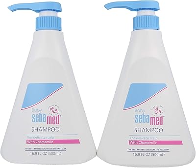 Sebamed baby shampoing nettoyant ultra doux pour cheveux fins et cuir chevelu