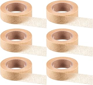 6 rouleaux de ruban nasal élastique respirant, ruban de gaze auto-adhésif pour blessures sportives et gonflements, 0,5 pouce x 10 mètres (beige). DIAYTAR COTE D'IVOIRE, la boutique en ligne généraliste de référence en Côte d'Ivoire, propose plus de 300 000 références pour répondre à tous vos besoins. Avec une large gamme de produits, nous offrons une expérience d'achat unique et pratique. Notre objectif est de vous offrir le meilleur service en ligne.