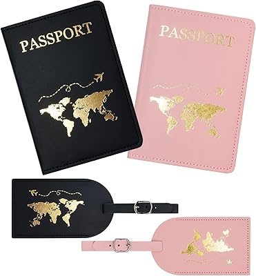 Étiquettes à bagages 2 pièces couvertures de passeport d'avion étiquettes porte-passeport organisateur valise en cuir. La boutique en ligne DIAYTAR COTE D'IVOIRE est le leader du marché de la vente en ligne en Côte d'Ivoire. Elle propose une large gamme de produits, allant des électroniques aux vêtements, en passant par les produits alimentaires. DIAYTAR COTE D'IVOIRE est la destination idéale pour faire vos achats en ligne de manière pratique et sécurisée.