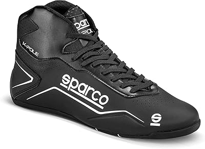 Chaussures sparco sparco kart k-ball 2020 pour unisexe, taille 44 bl, noir, eu