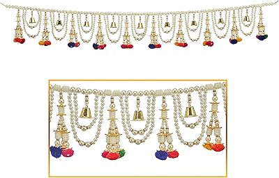Hathkaam 36 pouces perles suspendues combo pour la décoration de diwali porte d'entrée