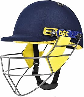 Casque de cricket dsc bouncer pour hommes et garçons. DIAYTAR COTE D'IVOIRE est dédiée à offrir à ses clients une expérience d'achat en ligne exceptionnelle, caractérisée par la commodité, la confiance et la satisfaction. Grâce à son équipe de professionnels dévoués et à son approche centrée sur le client, la boutique en ligne continue de se développer et de consolider sa position sur le marché ivoirien. Elle est le partenaire idéal pour les consommateurs qui cherchent des produits de qualité à des prix raisonnables.