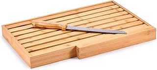 Grande planche à découper le pain en bambou avec ramasse-miettes - plateau à découper le pain en bois - porte-miettes pour la pâtisserie maison - plateaux à découper les gâteaux et le pain en bois - ensemble de planches à découper le pain de cuisine. DIAYTAR COTE D'IVOIRE est plus qu'une boutique en ligne : c'est une destination pour ceux qui cherchent à acquérir des produits de qualité à des prix abordables. La boutique propose une gamme étendue de produits allant des produits alimentaires aux équipements sportifs, en passant par les livres et les accessoires de beauté. DIAYTAR COTE D'IVOIRE veille à offrir une expérience d'achat sécurisée et agréable.