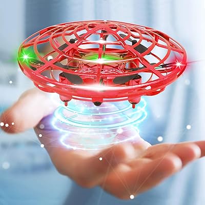 Mini jouet drone manuel pour enfants et adultes - hélicoptère mains libres ovni