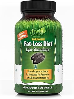Supplément de perte de poids unisexe irwin naturals sous forme de capsules