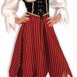 Déguisement de pirate vierge pour femme de forum novelties, multicolore, standard