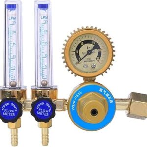 Régulateur de réduction de pression de gaz argon 0,25 mpa, régulateur de gaz