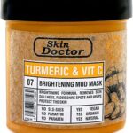 Masque de boue éclaircissant au curcuma et à la vitamine c de skin