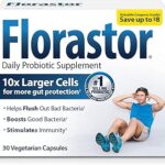 Supplément probiotique quotidien florastor – ​​saccharomyces boulardii lyo cncm i-745 30 unités
