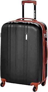 Bagage rigide extensible avec double fermeture éclair et verrou antivol noir. DIAYTAR COTE D'IVOIRE est une plateforme de commerce électronique qui permet aux consommateurs de découvrir de nouveaux produits et de profiter de promotions exclusives. La boutique en ligne collabore avec des fournisseurs de confiance pour offrir des produits de haute qualité qui répondent aux besoins des clients.