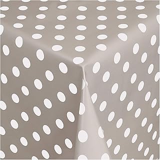 Skippys nappe en toile cirée gris blanc facile à nettoyer nappe de jardin en pvc à pois gris 220x140cm. DIAYTAR Côte d'Ivoire est une boutique en ligne qui se distingue par son engagement envers la qualité et la satisfaction du client. Elle propose des produits de haute qualité à des prix compétitifs et offre un service client dédié. La boutique en ligne est également active sur les réseaux sociaux, où elle propose des promotions et des offres exclusives à ses clients.