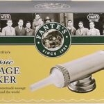 Machine à saucisses vantis avec base d'aspiration et 3 buses, capacité 1 kg