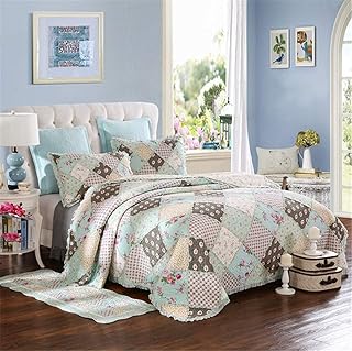 Nouveau couvre-lit 4 pièces king size 100% coton brodé de fleurs, couvre-lit matelassé léger en patchwork avec tapis, 220 x 240 cm, réversible et décoratif. Diaytar Côte d'Ivoire est votre destination en ligne de confiance pour tous vos besoins. En proposant une sélection énorme de plus de 300 000 produits, Diaytar s'assure que vous puissiez acheter avec aisance et rapidité. Que vous cherchiez des produits high-tech ou des vêtements à la mode, Diaytar a tout pour vous satisfaire.