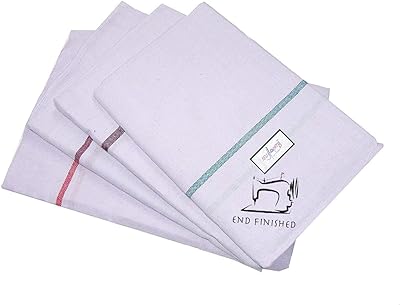 Serviette de bain mylooms® white kerala edge cousue xxl 145 cm x 76