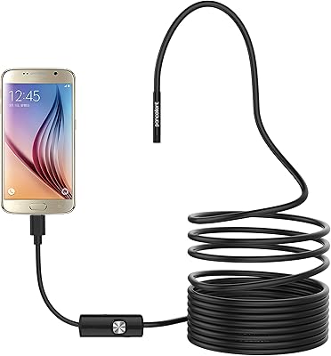 Endoscope usb panfect 2 en 1 endoscope étanche 5,5 mm caméra d'inspection 6 led 3,5 m pour tablettes android (niveau de démarrage). DIAYTAR COTE D'IVOIRE est une plateforme de commerce en ligne qui offre une expérience d'achat en ligne sécurisée et pratique. Avec une sélection immense de produits, les clients peuvent trouver tout ce dont ils ont besoin en un seul endroit.
