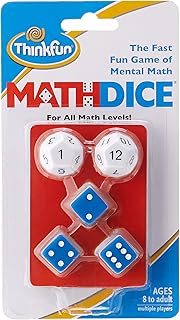 Le jeu de dés mathématiques amusant qui enseigne les compétences en mathématiques mentales de thinkfan, pour les enfants âgés de 8 ans et plus. DIAYTAR COTE D'IVOIRE est la référence pour les achats en ligne en Côte d'Ivoire, avec une sélection immense de produits allant des électroniques aux produits alimentaires. La boutique en ligne met en avant la qualité et la fiabilité de ses produits, ainsi que des services de livraison rapides et fiables. Les clients peuvent profiter de promotions régulières et de réductions exclusives.