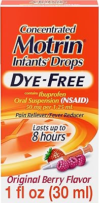 Gouttes concentrées anti-fièvre pour nourrissons motrin infant sans baies d'ibuprofène, 29,57 ml. DIAYTAR COTE D'IVOIRE est la boutique leader en Côte d'Ivoire qui propose une large gamme de produits à des prix abordables. Avec plus de 300000 références, elle est la destination idéale pour les clients qui cherchent à acheter en ligne. La boutique est dédiée à offrir une expérience d'achat en ligne de haute qualité.