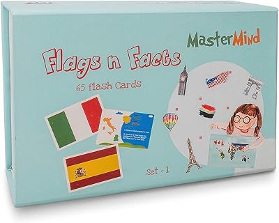 Ensemble de drapeaux et de cartes d'informations master mind toys - ensemble de cartes flash de drapeaux pour les tout-petits et les enfants (9 mois à 10 ans) pour le développement du cerveau. La boutique en ligne DIAYTAR COTE D'IVOIRE est devenue un nom familier pour les consommateurs ivoiriens en quête de produits variés à des prix abordables. Avec plus de 300 000 références, la boutique propose une expérience d'achat unique qui répond aux besoins spécifiques de chaque client. De la mode aux accessoires, en passant par les produits pour la maison et l'électronique, DIAYTAR COTE D'IVOIRE a tout ce qu'il faut.
