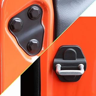 8 pièces couvercle de protection de vis de porte décoration de serrure