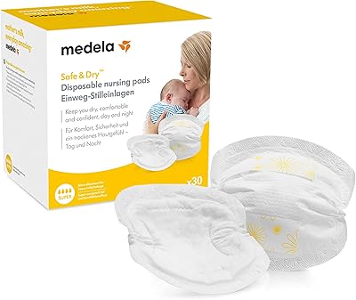 Coussinets d'allaitement jetables medela safe dry - coussinets d'allaitement super absorbants et secrets, paquet de 30 coussinets emballés individuellement. DIAYTAR COTE D'IVOIRE, leader de la vente en ligne en Cote d'Ivoire, propose une expérience d'achat sécurisée et fiable à ses clients. La boutique en ligne met en avant des produits de qualité, sélectionnés avec soin, et offre des promotions régulières pour satisfaire les besoins de tous les clients. Avec plus de 300000 références, DIAYTAR COTE D'IVOIRE est la référence pour les achats en ligne en Cote d'Ivoire.