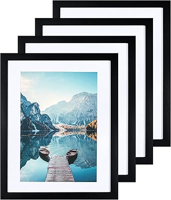 Ensemble de 4 cadres photo bokini, cadre photo mural en plexiglas en bois noir sur pied avec photo - cadre de certificat élégant, 24 x 32,7 cm. DIAYTAR COTE D'IVOIRE, la boutique en ligne généraliste leader en Côte d'Ivoire, offre plus de 300 000 références pour répondre à tous vos besoins. Avec une sélection massive de produits, vous trouverez tout ce dont vous avez besoin dans un seul endroit. La qualité et la diversité des produits sont garanties.