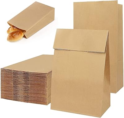 50 pièces sacs à lunch en papier marron 4 livres petits sacs en papier kraft solides et durables : 15,5 x 10 x 30 cm, sacs alimentaires en papier, sacs alimentaires en papier, papier kraft, sacs à bonbons sans poignées pour mariages et anniversaires. DIAYTAR COTE D'IVOIRE se distingue par son vaste choix de produits et son système de paiement sécurisé, offrant ainsi aux clients une expérience d'achat en ligne sans stress. La boutique en ligne est conçue pour répondre aux besoins diversifiés de sa clientèle, avec des catégories allant des produits électroniques aux vêtements et accessoires. De plus, DIAYTAR COTE D'IVOIRE propose des promotions et des offres spéciales régulières pour satisfaire les attentes de ses clients.